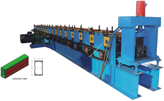 알루미늄판을 위한 4.5T 저장 랙 롤 성형기 5.5KW