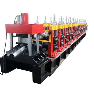 5T 고속도로 보조 레일 롤 성형기 5m/min 15KW