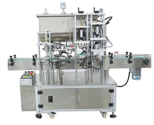 자동으로 20b/H 500g 소스 필링 캡핑 기계 2KW