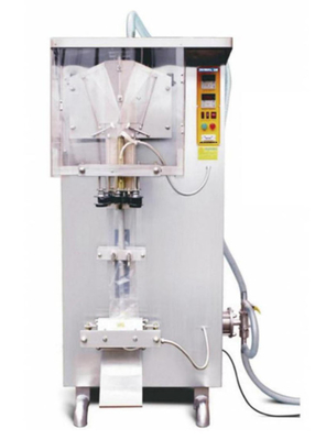 1.5 kw 충진 곤포기 수직 자루에 넣어진 액체 패킹 기계 200 bags/H